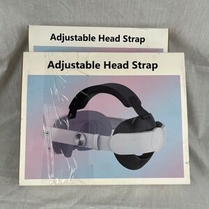 (2) Adjustable Head Strap Enhanced Comfort Pressure Relief for Oculus Quest 3